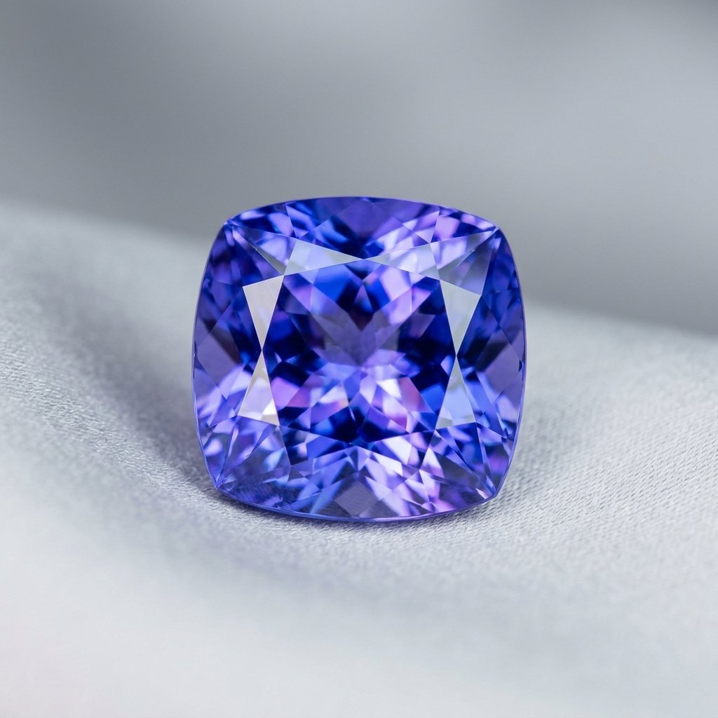 Violet-Blue Tanzanite
