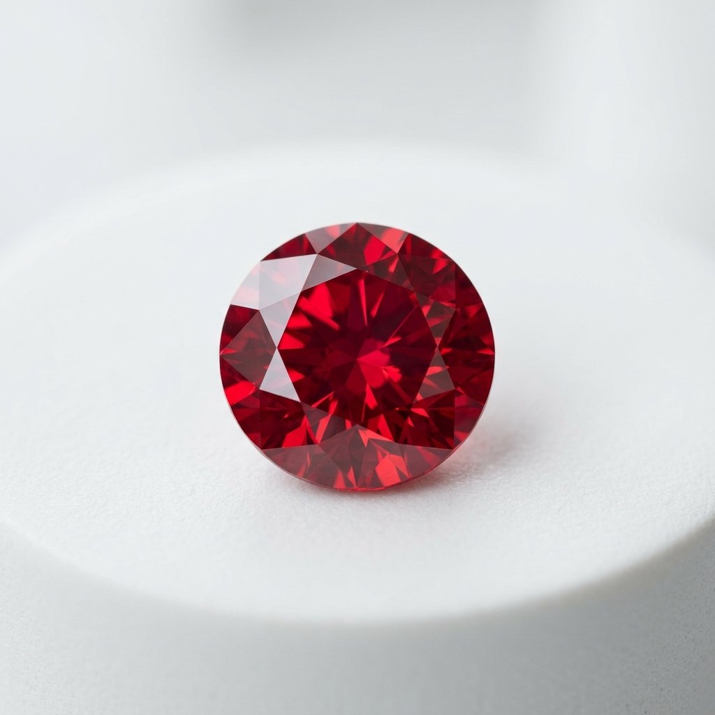 Exquisite Crimson Cut Ruby
