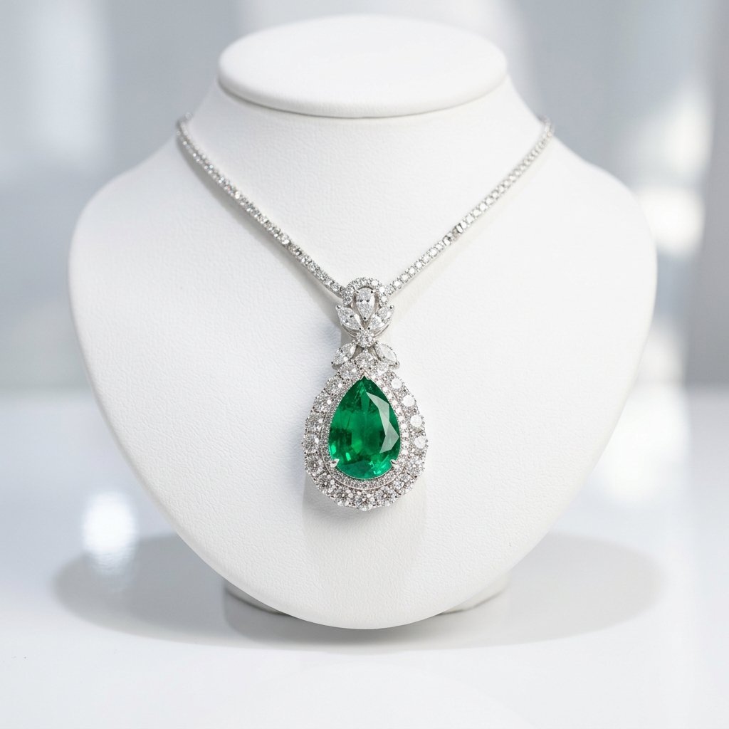 Colombian Emerald Pendant